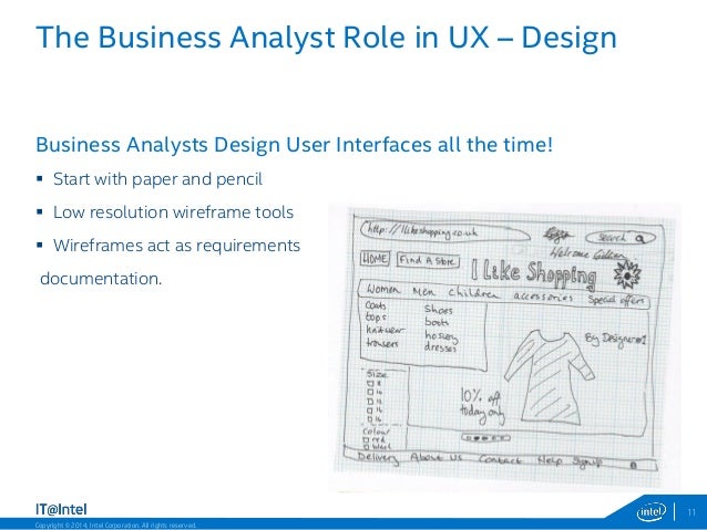 What does UX mean to the BA community?