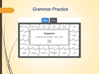 Grammar Practice
 