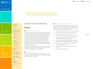 Guía Capacidades Microsoft Dynamics NAV 2015 Castellano | PDF