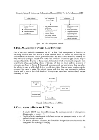 Data Management Issues and Study on Heterogeneous Data Storage in the ...
