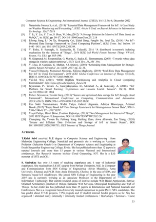 Data Management Issues and Study on Heterogeneous Data Storage in the ...