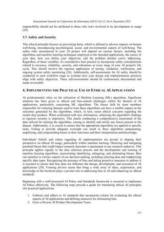 A REVIEW OF THE ETHICS OF ARTIFICIAL INTELLIGENCE AND ITS APPLICATIONS ...