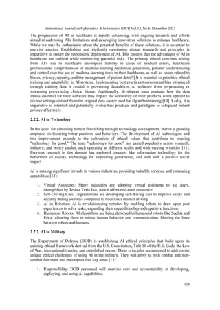 A REVIEW OF THE ETHICS OF ARTIFICIAL INTELLIGENCE AND ITS APPLICATIONS ...