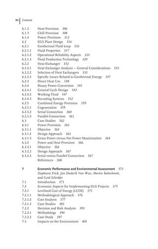 Geothermal Energy Systems Exploration Development And Utilization 1st ...