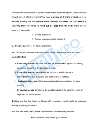 126328945 training-development-notes-mba | PDF