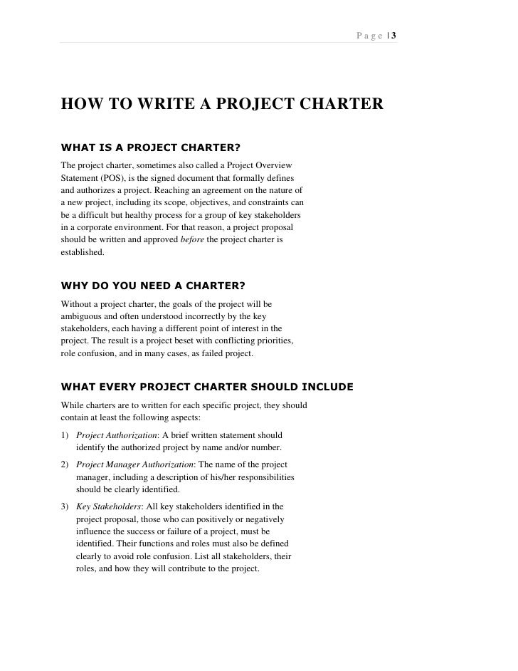 How do you write a project description?