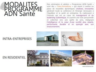 Allianses Santé_Programme ADN Santé en entreprise_VF