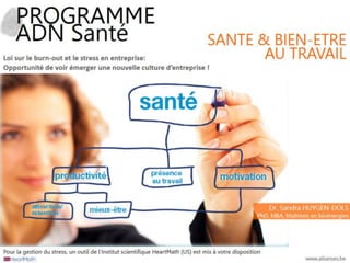 Allianses Santé_Programme ADN Santé en entreprise_VF