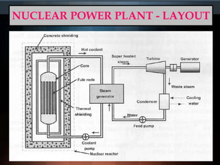 NUCLEAR POWER PLANT - LAYOUT
 