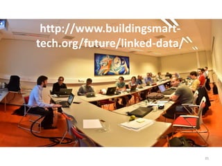 • explorations & collaborations within BuildingSMART:
– Product Room: bSDD
• Explore integration/coupling of bSDD with ifc...
