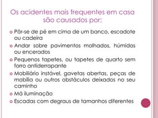 SITUAÇÕES DE EMERGÊNCIA:AS INTOXICAÇÕES E OS ACIDENTES