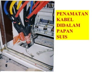 PENAMATAN
KABEL
DIDALAM
PAPAN
SUIS
 