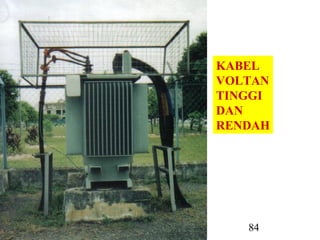 U.G CABLE IKRAM 84
KABEL
VOLTAN
TINGGI
DAN
RENDAH
 