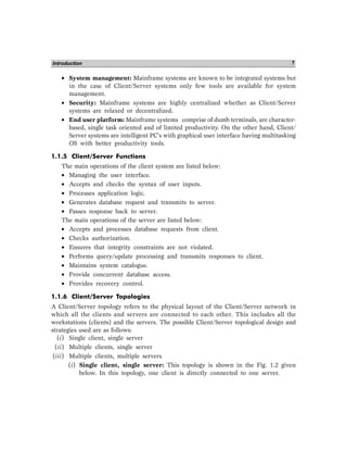 An Introduction To Client Server Computing Yadav Subhash Chandra | PDF