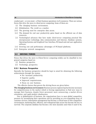 An Introduction To Client Server Computing Yadav Subhash Chandra | PDF