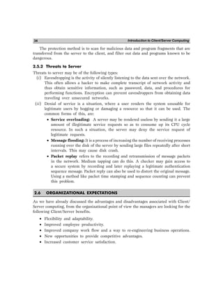 An Introduction To Client Server Computing Yadav Subhash Chandra | PDF