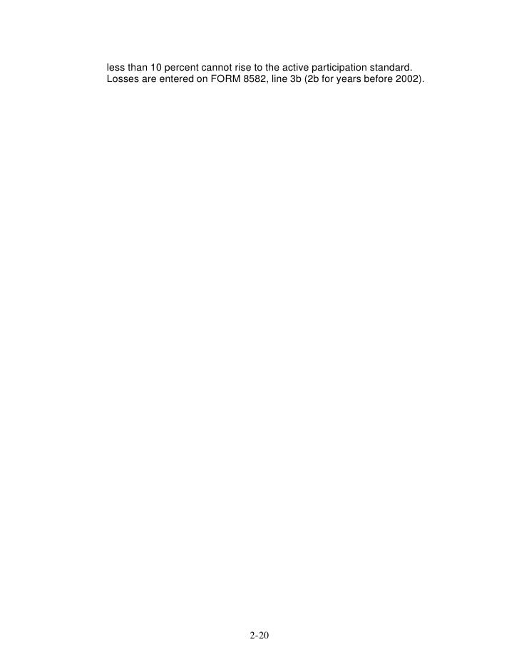 Passive Losses On Rental Property Passive Losses On Rental Property