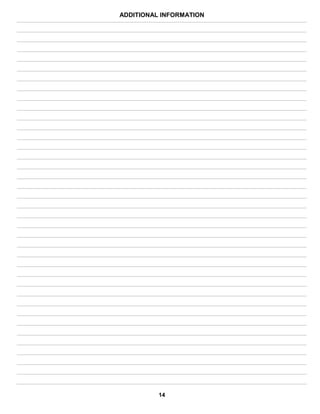 Personal Data 2007 Tax Year