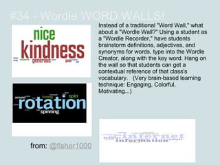 #34 - Wordle WORD WALLS!
                       Instead of a traditional "Word Wall," what
                       about a ...