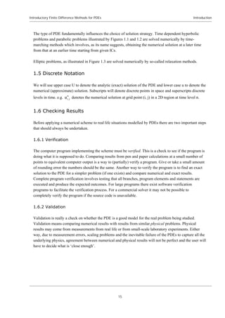 Introductory Finite Difference Methods For Pdes D M Causon | PDF