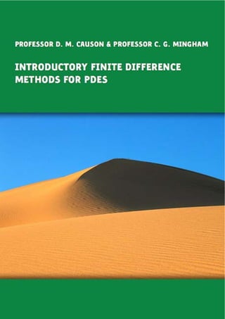 Introductory Finite Difference Methods For Pdes D M Causon | PDF