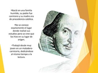 •Nació en una familia
humilde, su padre fue
carnicero y su madre era
de procedencia católica.
•No se conoce
exactamente el lugar
donde realizó sus
estudios pero se cree que
los hizo en su lugar de
origen.
•Trabajó desde muy
joven en un matadero-
carnicería, dedicándose
al mismo tiempo a la
lectura.
 