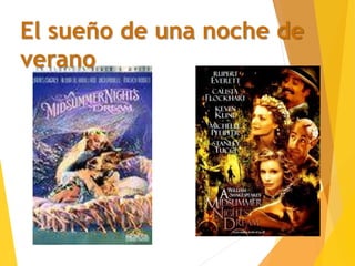 El sueño de una noche de
verano
 