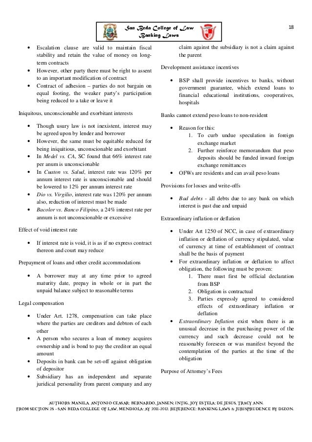 57205524 banking laws reviewer View notes - 57205524-banking-laws-reviewer from law 101 at university of perpetual help system dalta - las piñas c ã . 57205524 banking laws reviewer View notes - 57205524-banking-laws-reviewer from law 101 at university of perpetual help system dalta - las piñas c ã .