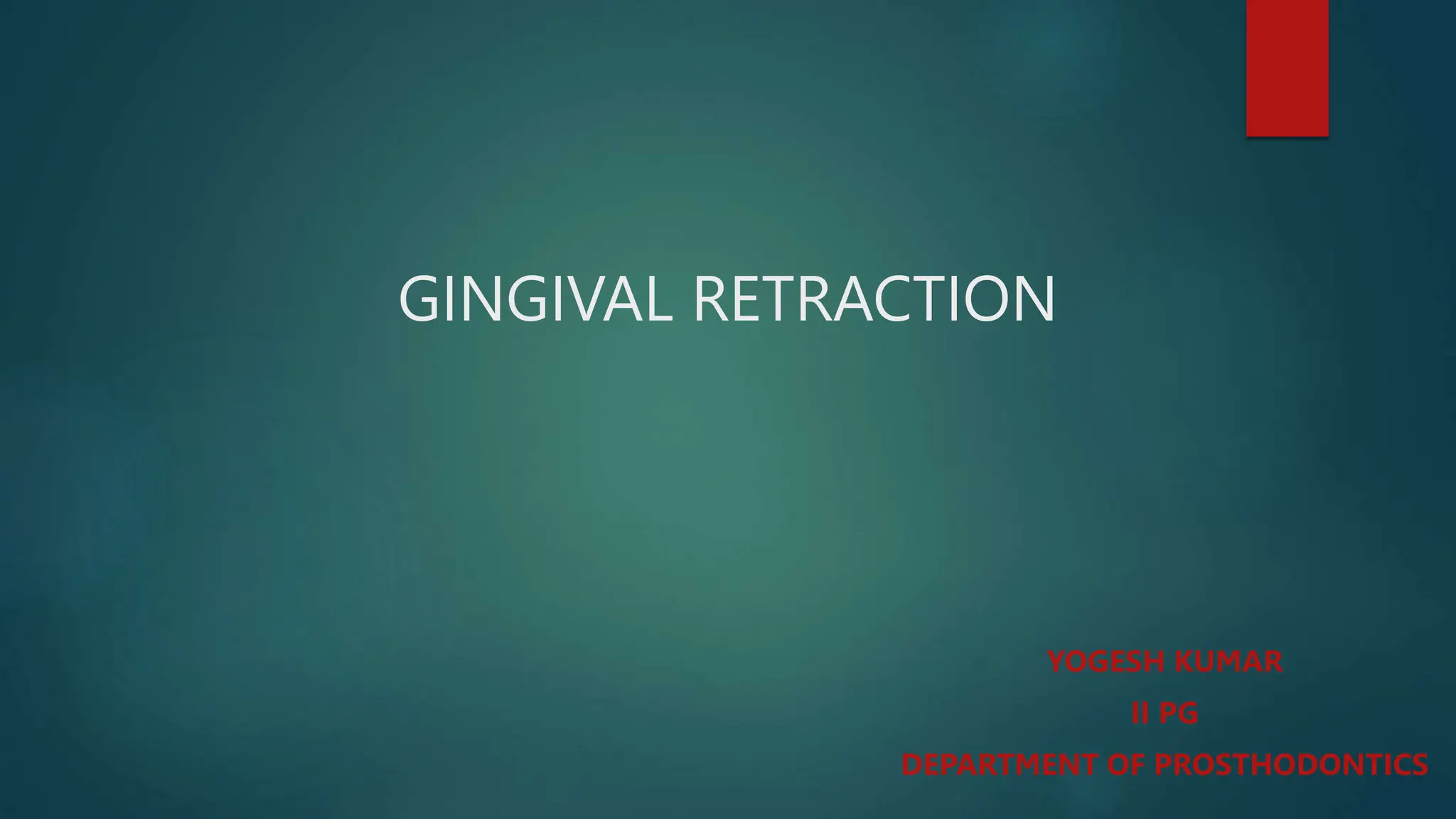 126finalseminar190228072850.ppt fod gingival retraction PPT