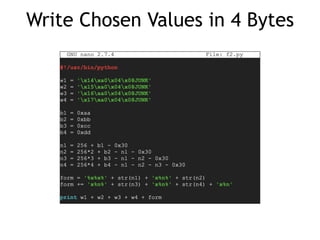 CNIT 127 Ch 4: Introduction to format string bugs | PDF | Programming ...