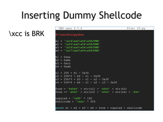 CNIT 127 Ch 4: Introduction to format string bugs | PDF | Programming ...