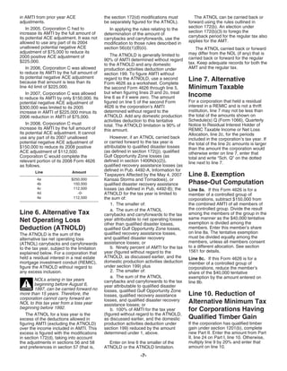 Form 4626 Example Form 4626-Alternative Minimum Tax-Corporations | PDF