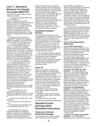 Form 4626 Example Form 4626-Alternative Minimum Tax-Corporations | PDF