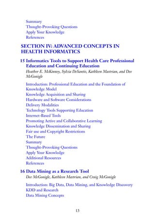 (eBook PDF) Informatics for Health Professionals (Navigate 2 Advantage ...