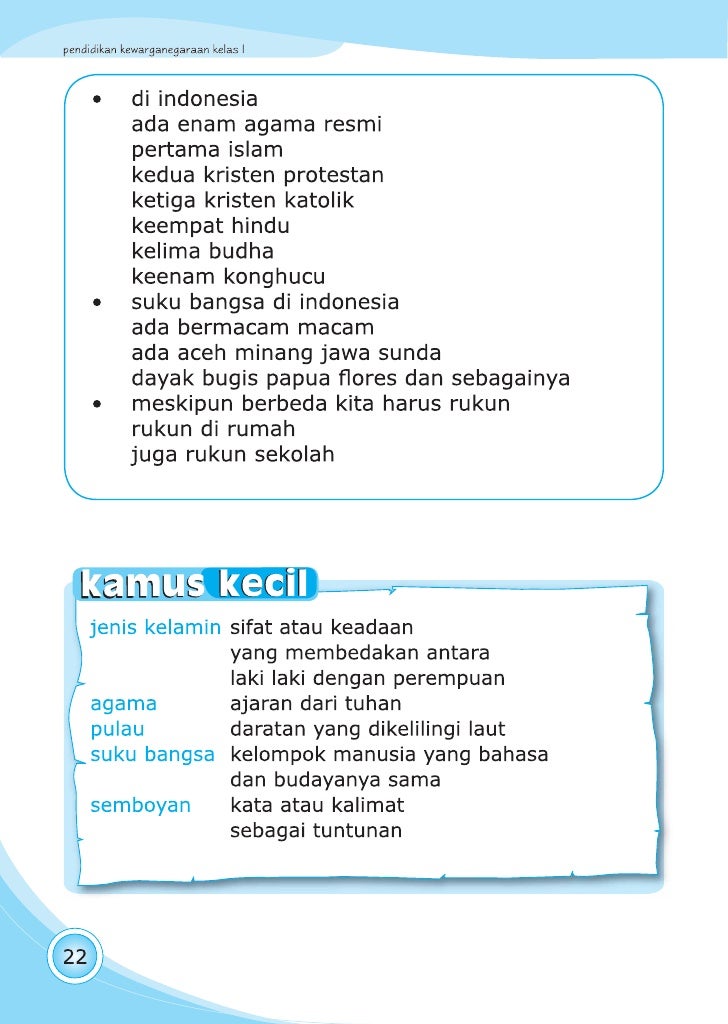 Pendidikan Kewarganegaraan Kelas 7