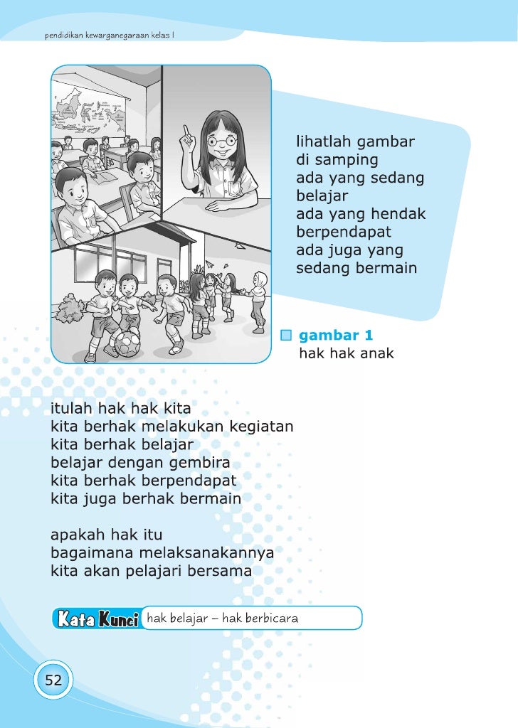 Pendidikan Kewarganegaraan 6 Buku Sd Kelas 6 Sd Klik