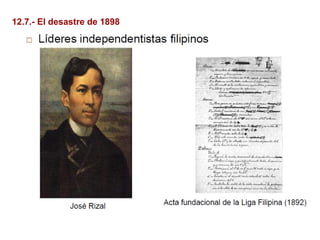 12.7.- El desastre de 1898
 
