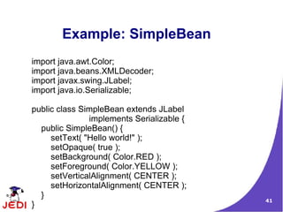javabeans | PDF