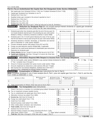 Form 1120-RIC U.S. Income Tax Return for Regulated Investment Companies ...