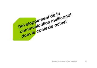 resultats baromètre on-off mobile 2009