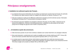 resultats baromètre on-off mobile 2009