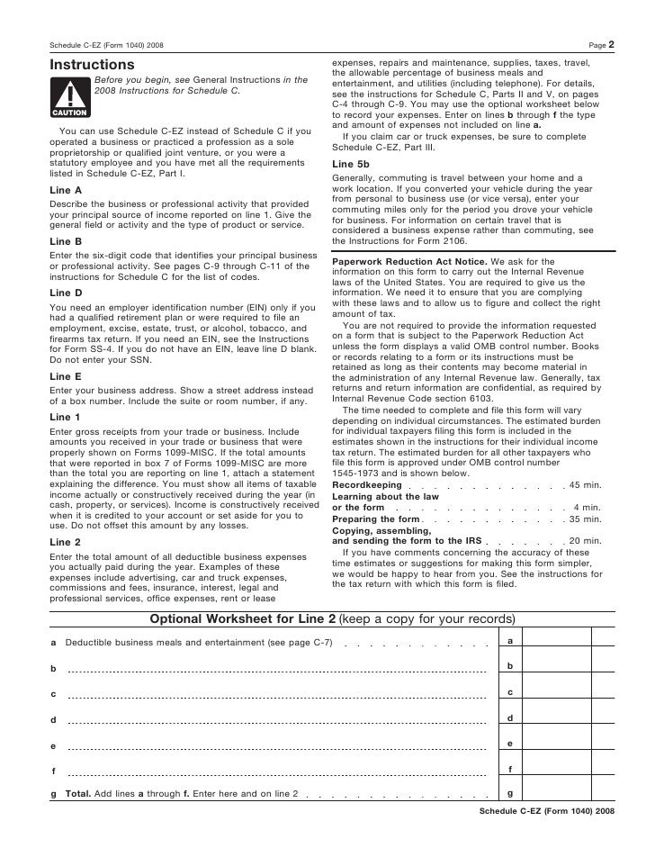 form c ez form 1040 schedule c ez net profit from business form c ez form 1040 schedule c ez net profit from business