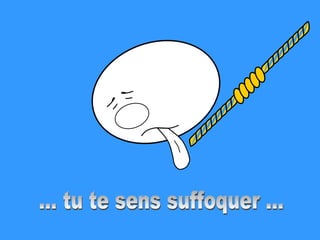 ... tu te sens suffoquer ... 