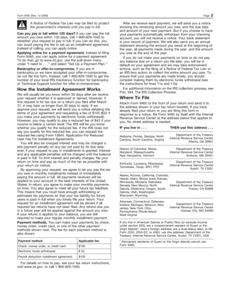 Form 9465-Installment Agreement Request | PDF