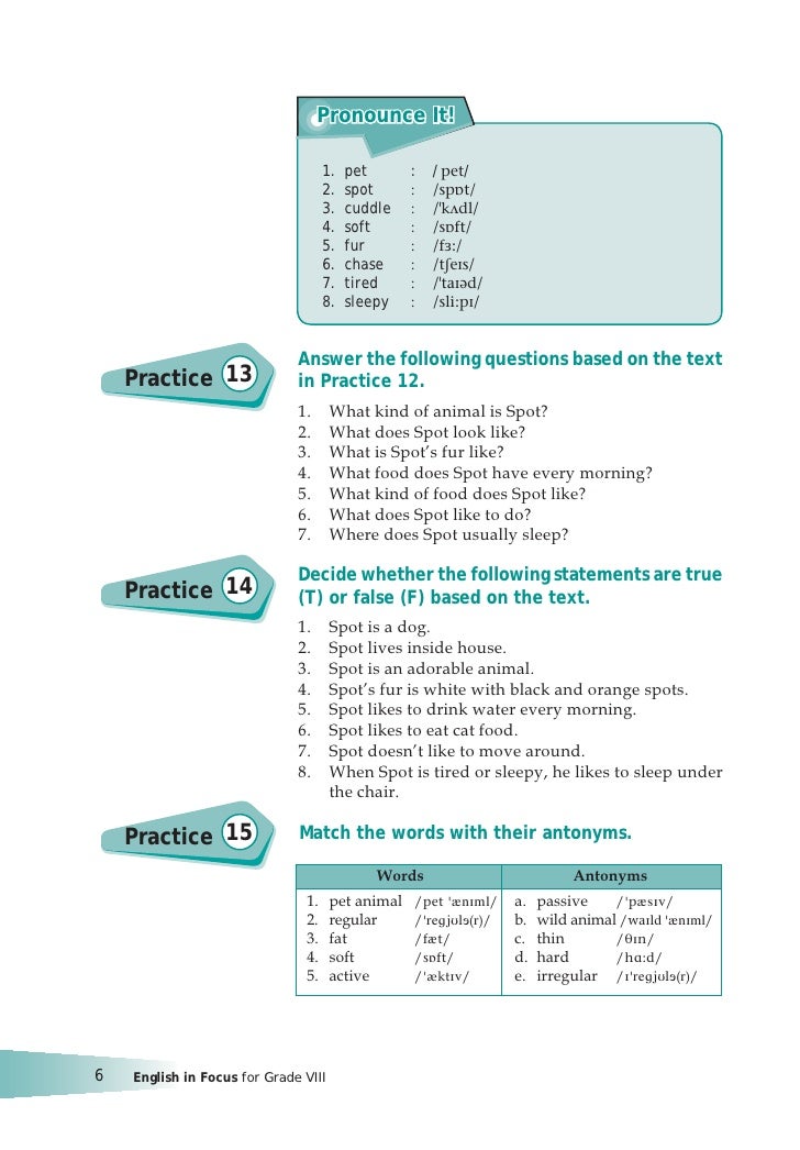 17+ Kunci Jawaban English In Focus Kelas 8 Smp Background