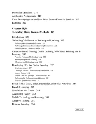 Employee Training and Development, 9e ISE Raymond Noe | PDF