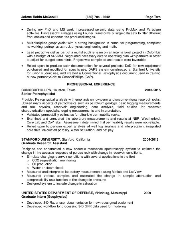 Jolene Robin-McCaskill Resume TSU_CS