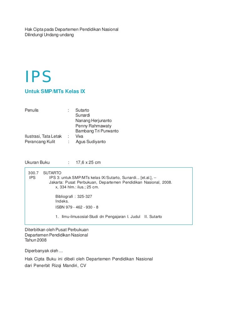 Smpmts Kelas09 Ips Sutarto Nanang Bambang Sunardi Penny