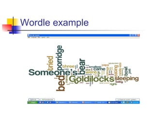 Wordle example
 