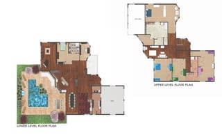 UPPER LEVEL FLOOR PLAN
LOWER LEVEL FLOOR PLAN
 